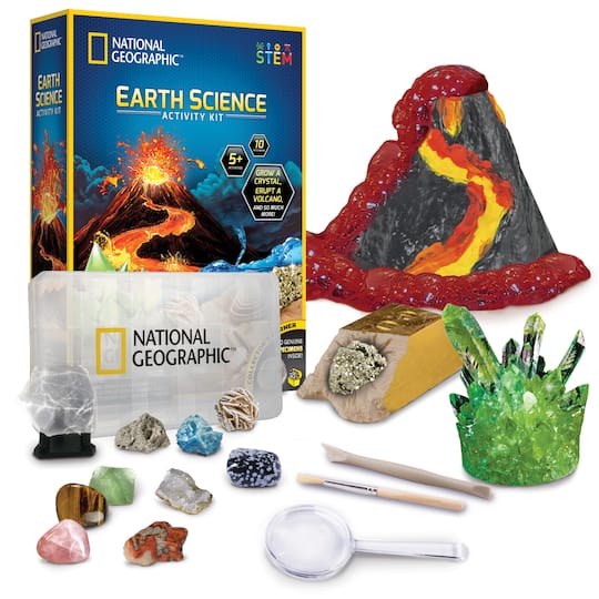 6 Pack: National Geographic&#x2122; Earth Science Activity Kit